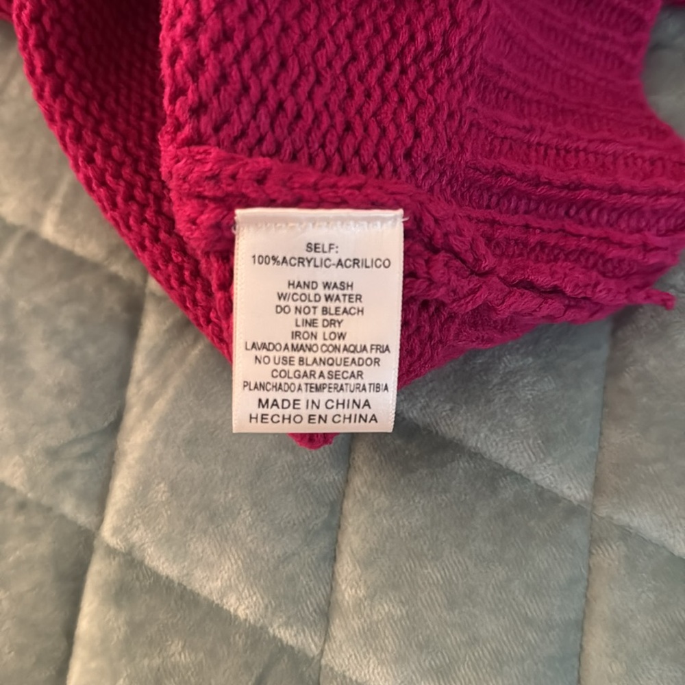 Pink Pom Pom Sweater NWOT - Picture 5 of 5